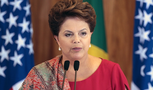 Dilma Rousseff, Presidenta de Brasil ha estado en el ojo del huracán debido a los gastos por la Copa Mundial que se realiza en ese país. Foto:static.blogs