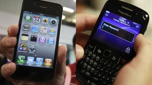 En Canada, iPhone superó al Blackberry