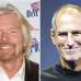 Dos grandes gurus, richard Branson y Steve Jobs. Foto:telegraph.co.uk